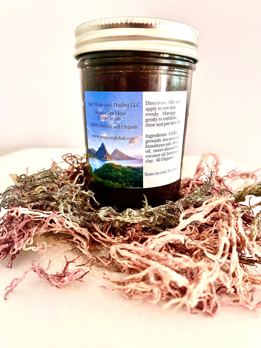 Sea Moss Arabica Coffee Face & Body Scrub